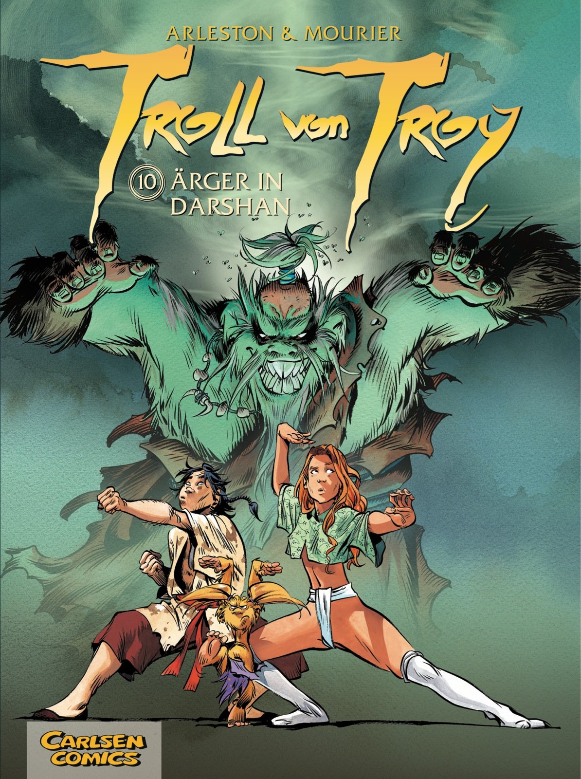 Troll von Troy, Band 10: Ärger in Darshan Manga