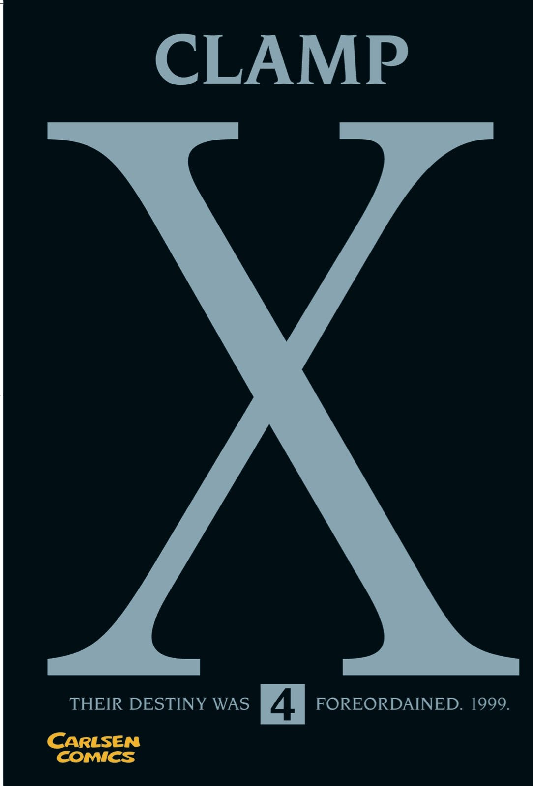 X, Band 4: Their destiny was foreordained. 1999. Mit Tarot-Kte. Manga