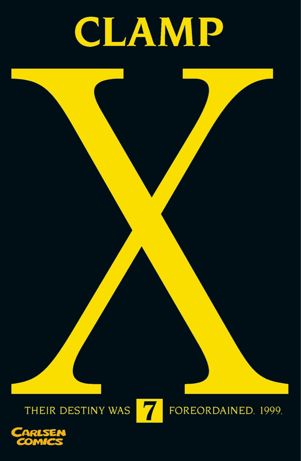 X, Band 7: Their destiny was foreordained. 1999. Mit Tarot-Kte. Manga