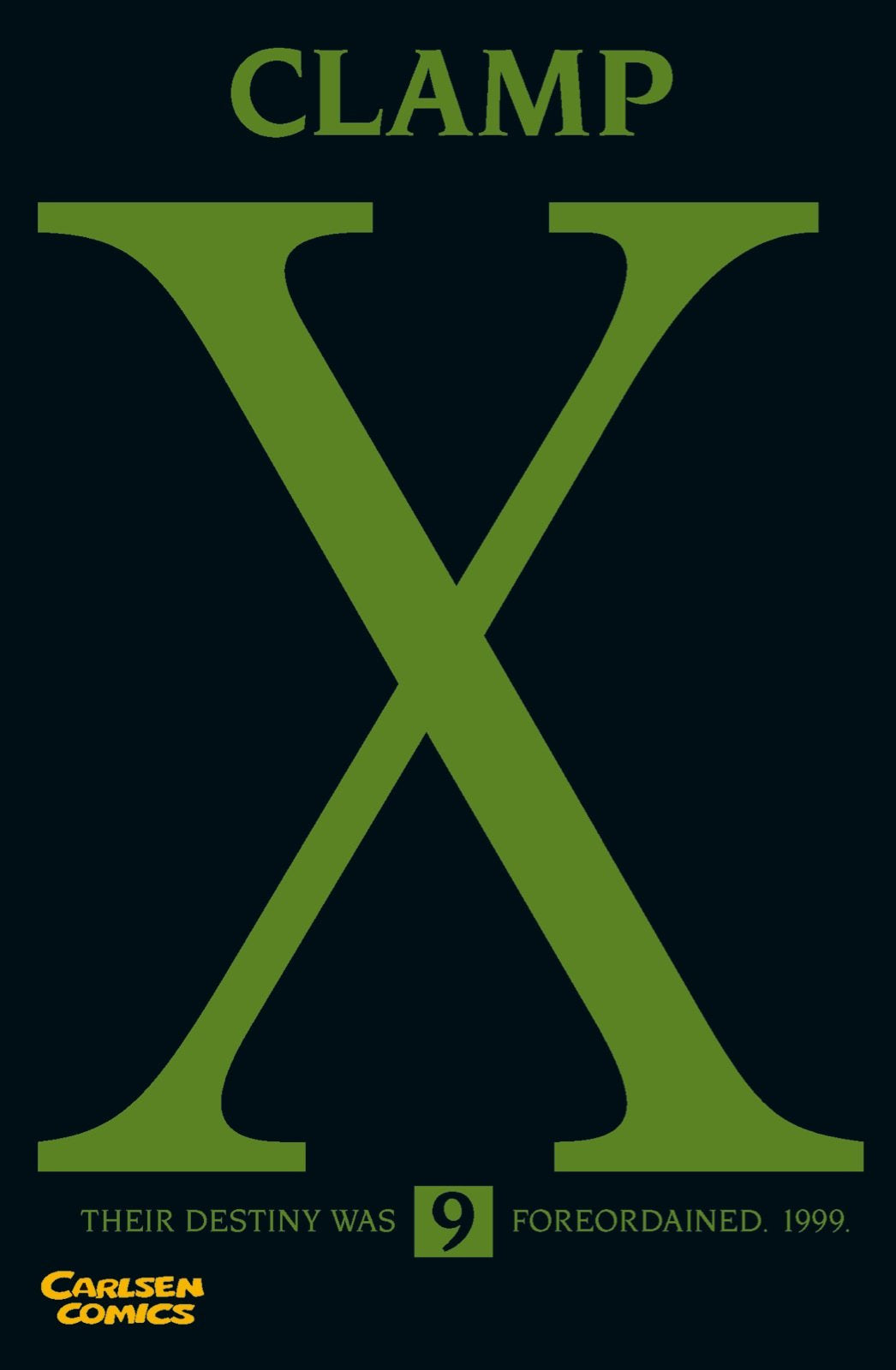 X, Band 9: Their destiny was foreordained. 1999. Mit Tarot-Kte. Manga