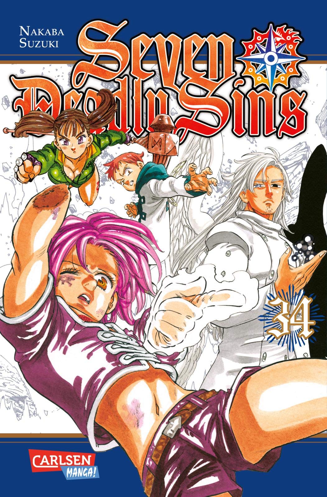 Seven Deadly Sins 34 Manga