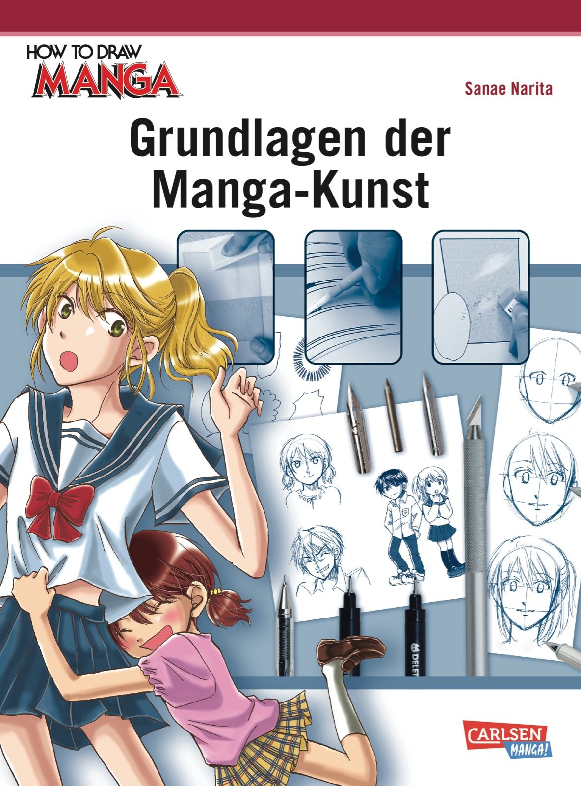 How To Draw Manga: Grundlagen der Manga-Kunst Manga