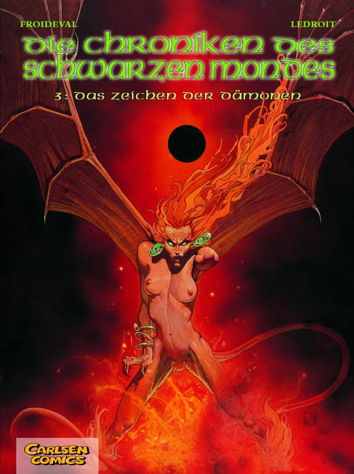 Chroniken des Schwarzen Mondes, Die, Band 3: Das Zeichen der Dämonen Manga