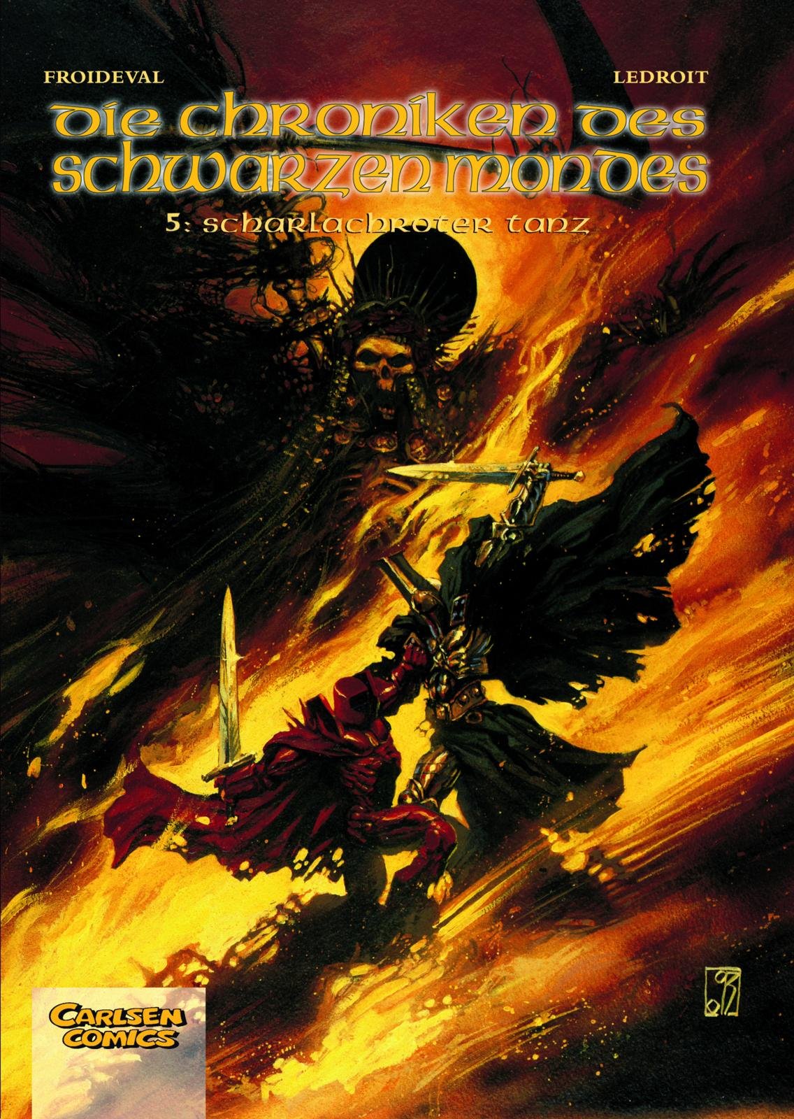 Die Chroniken des schwarzen Mondes - Softcover-Ausgabe: Chroniken des schwarzen Mondes, Bd.5, Scharlachroter Tanz (Chroniken des Schwarzen Mondes, Die, Band 5) Manga