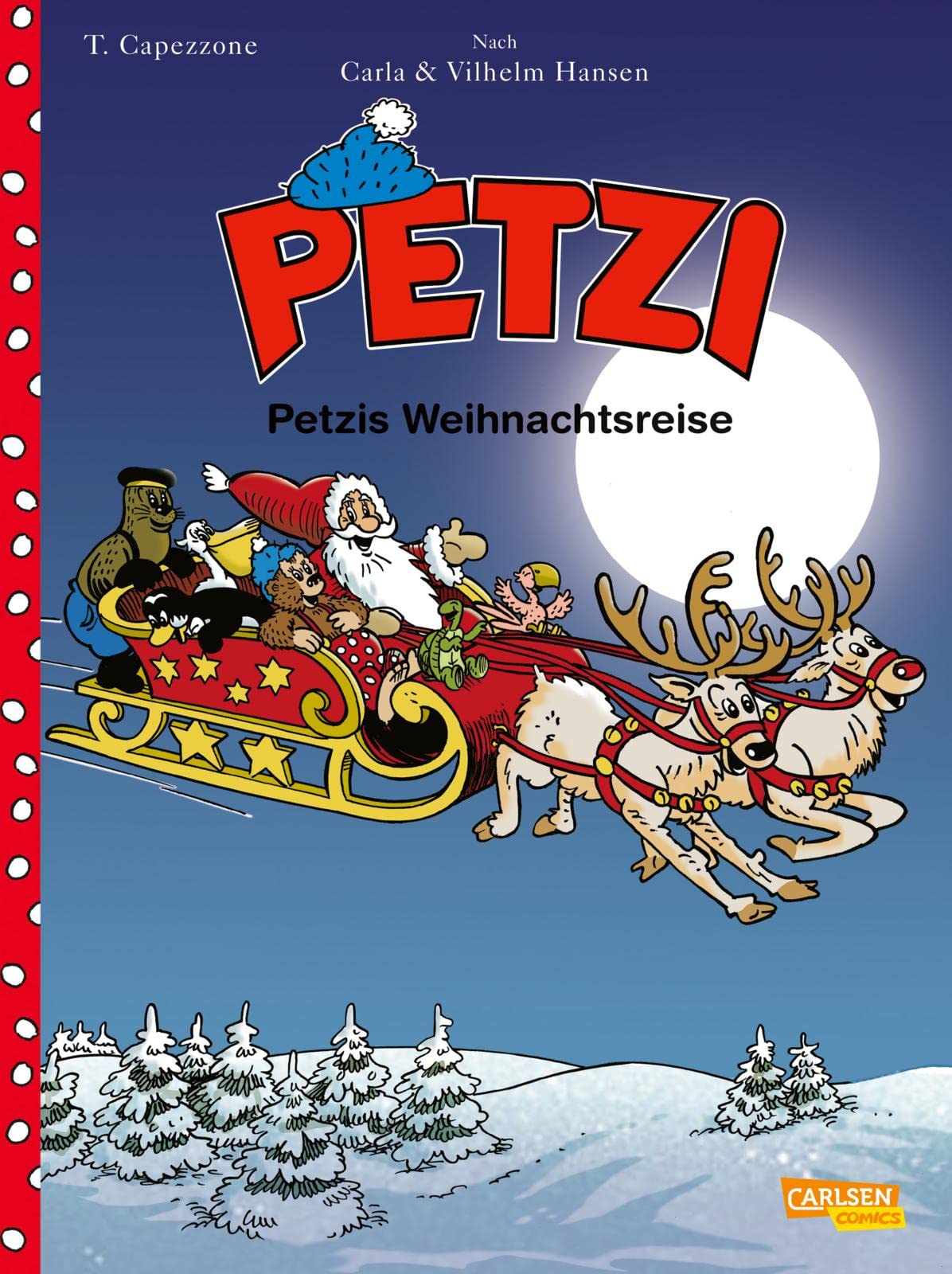 Petzi - Der Comic 3: Petzis Weihnachtsreise: Ein lustiges Weihnachtsgeschenk für Kinder (3) Manga