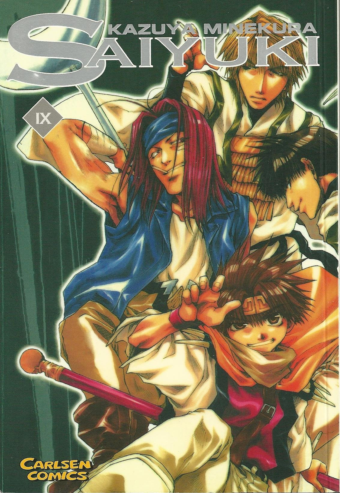Saiyuki Band 9 Arbeitstitel Manga