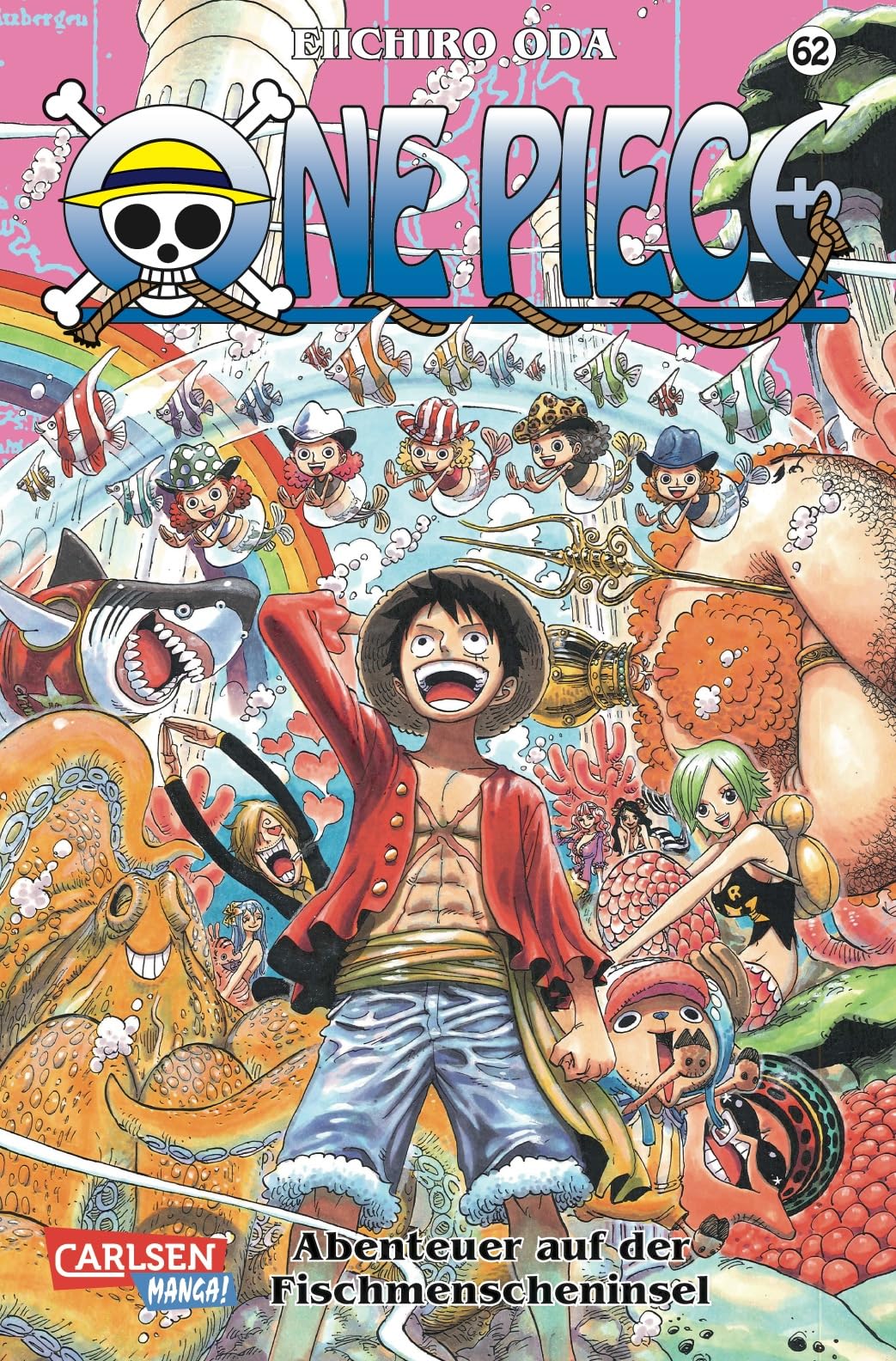 One Piece 62. Abenteuer auf der Fischmenscheninsel Manga
