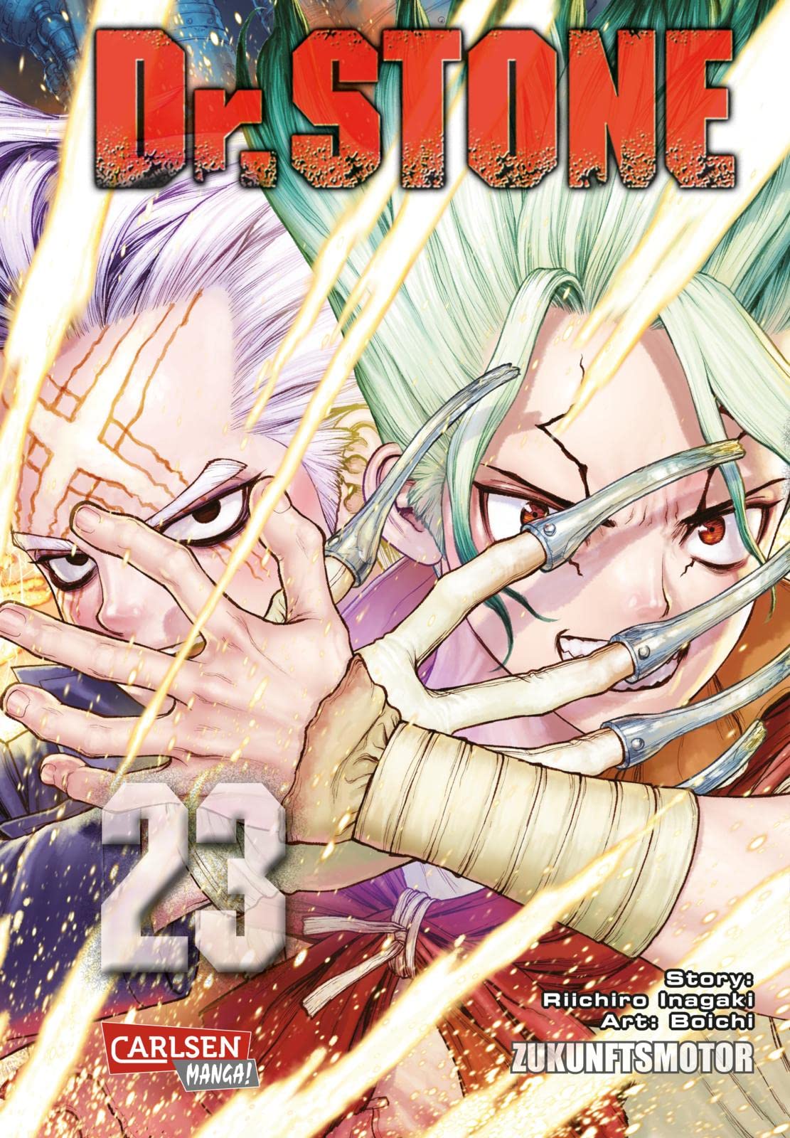 Dr. Stone 23: Verrückte Abenteuer, Action und Wissenschaft! Manga