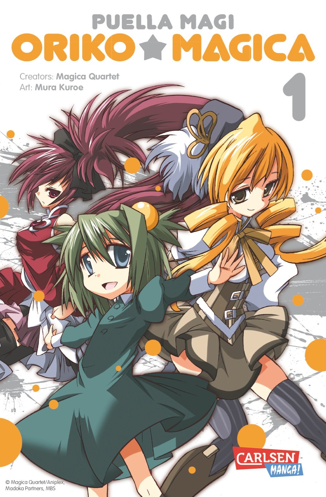 Puella Magi Oriko Magica 1 Manga
