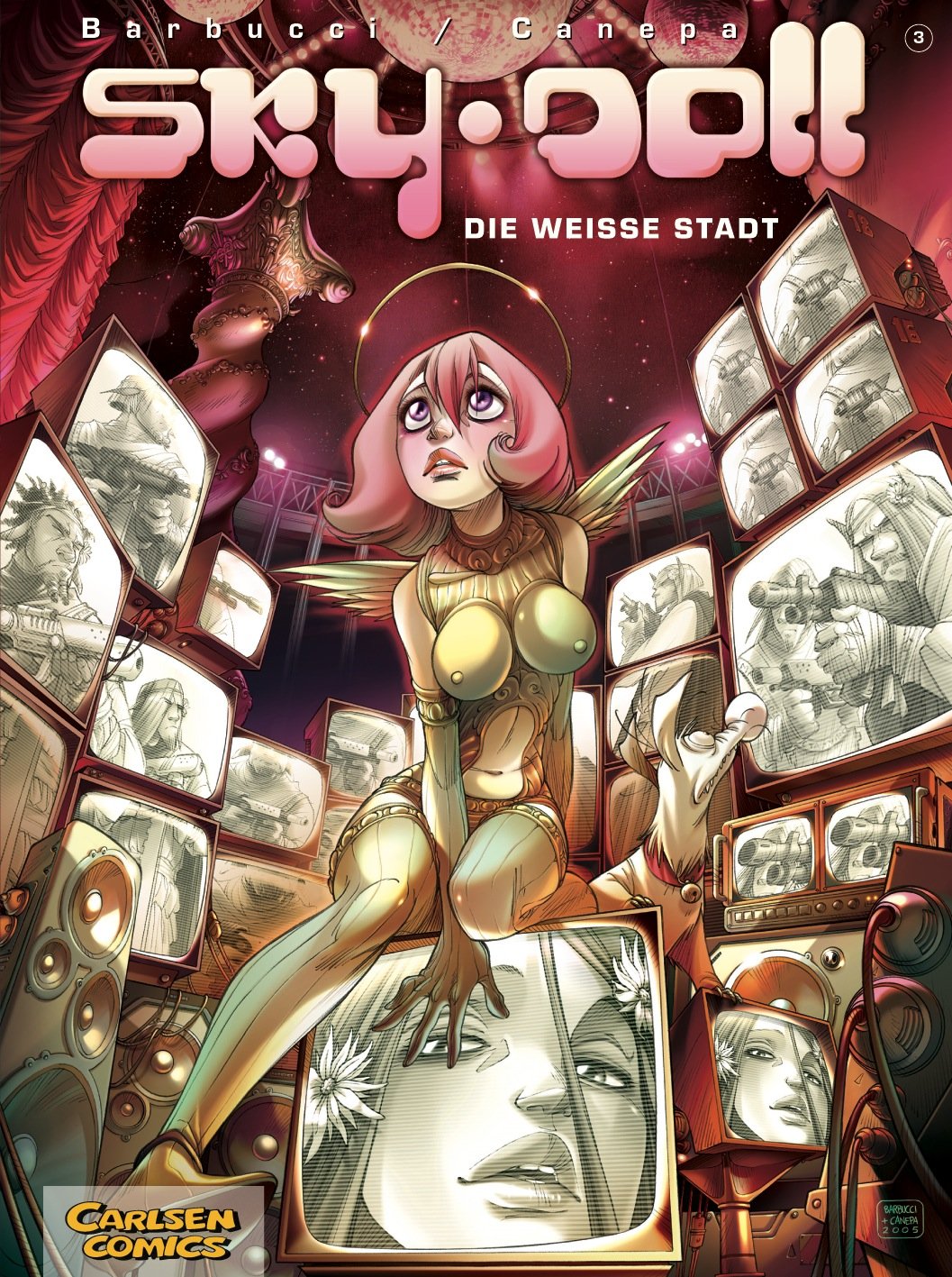 Sky Doll, Band 3: Die weiße Stadt Manga