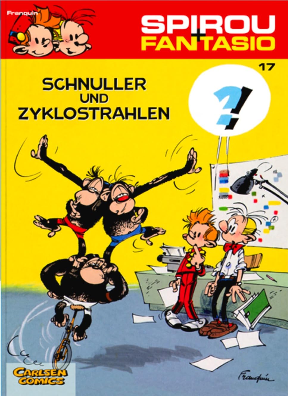 Spirou & Fantasio 17: Schnuller & Zyklostrahlen Manga