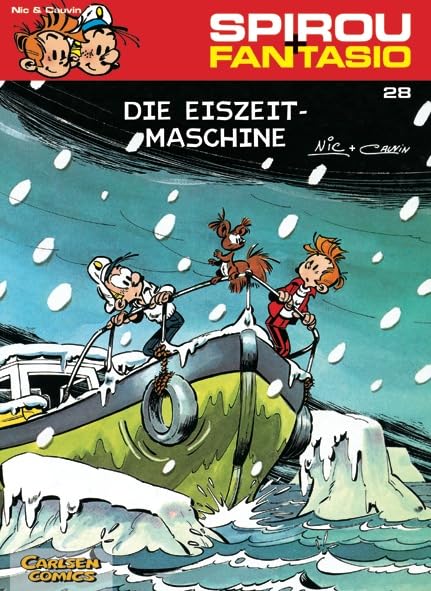 Spirou und Fantasio 28. Die Eiszeit-Maschine Manga
