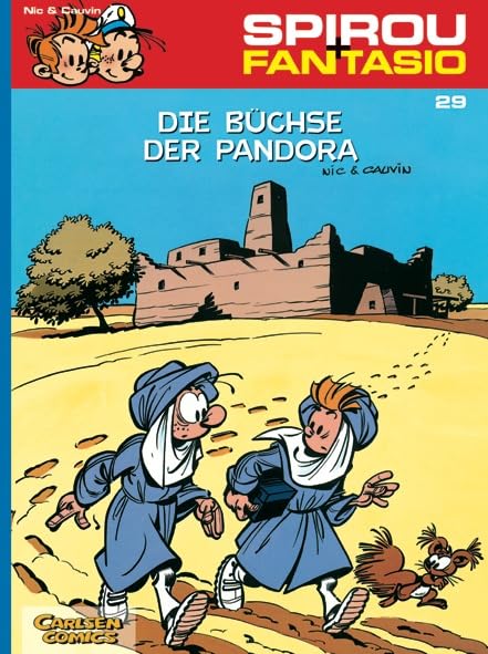 Spirou und Fantasio 29: Die Büchse der Pandora: Spannende Abenteuer für Mädchen und Jungen ab 8 (29) Manga