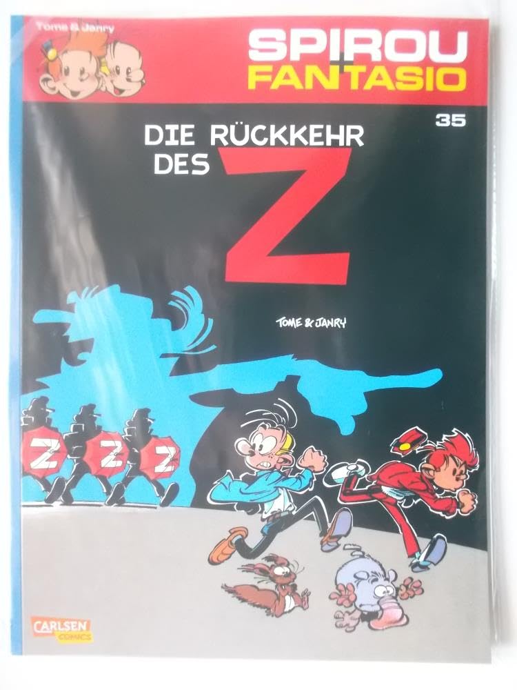 Spirou und Fantasio 35: Die Rückkehr des Z: Spannende Abenteuer für Mädchen und Jungen ab 8 (35) Manga