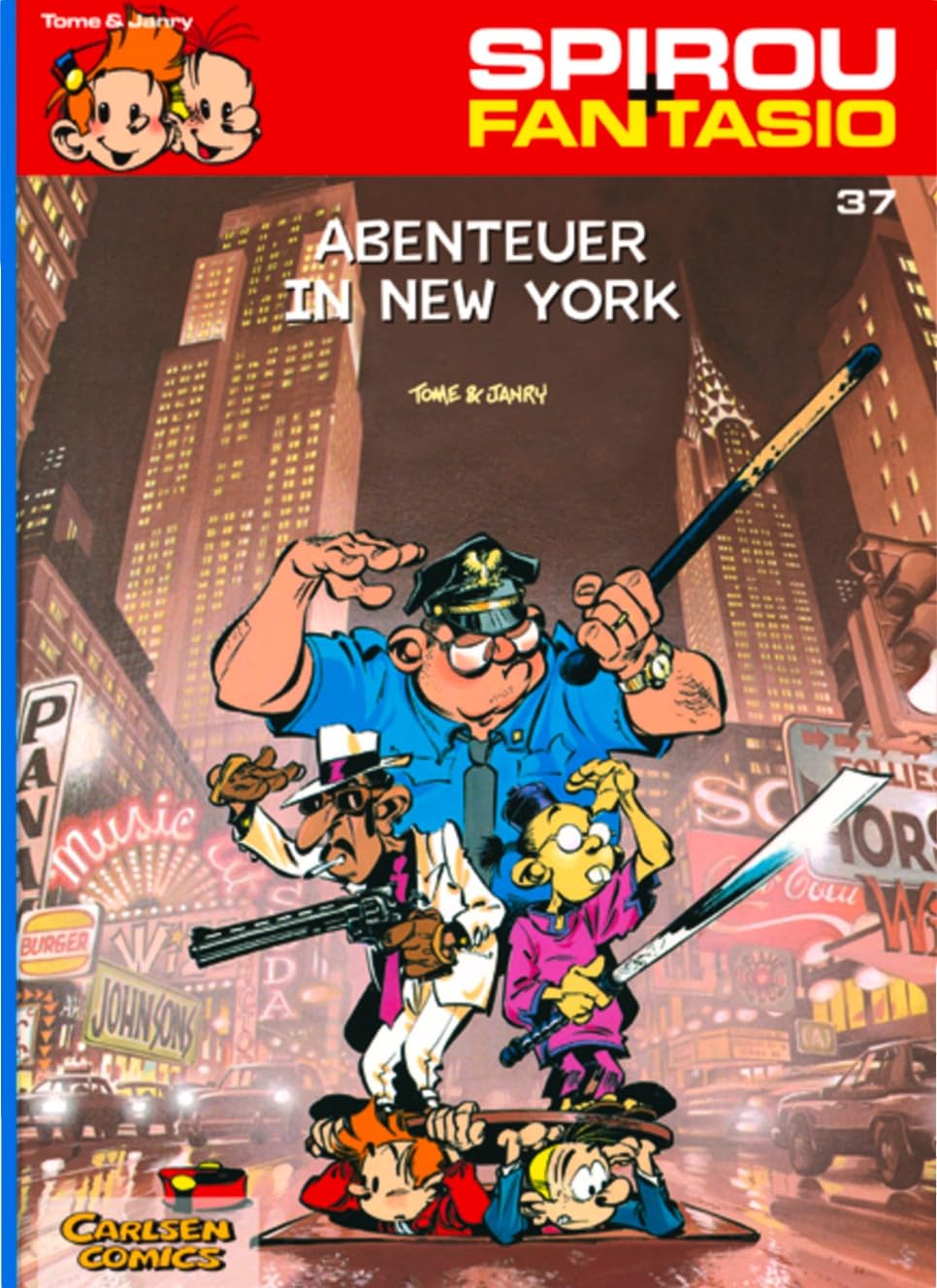 Spirou & Fantasio 37: Abenteuer in New York Manga
