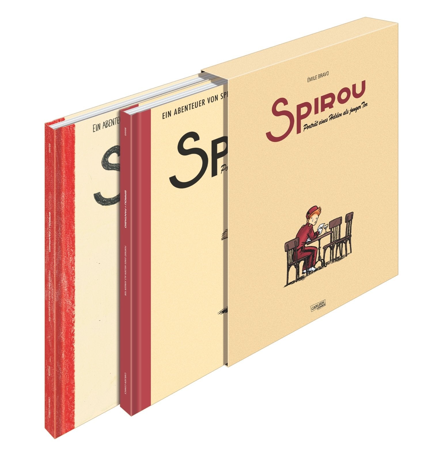 Spirou & Fantasio Spezial: Jubiläumsschuber. Porträt eines Helden als junger Tor Manga