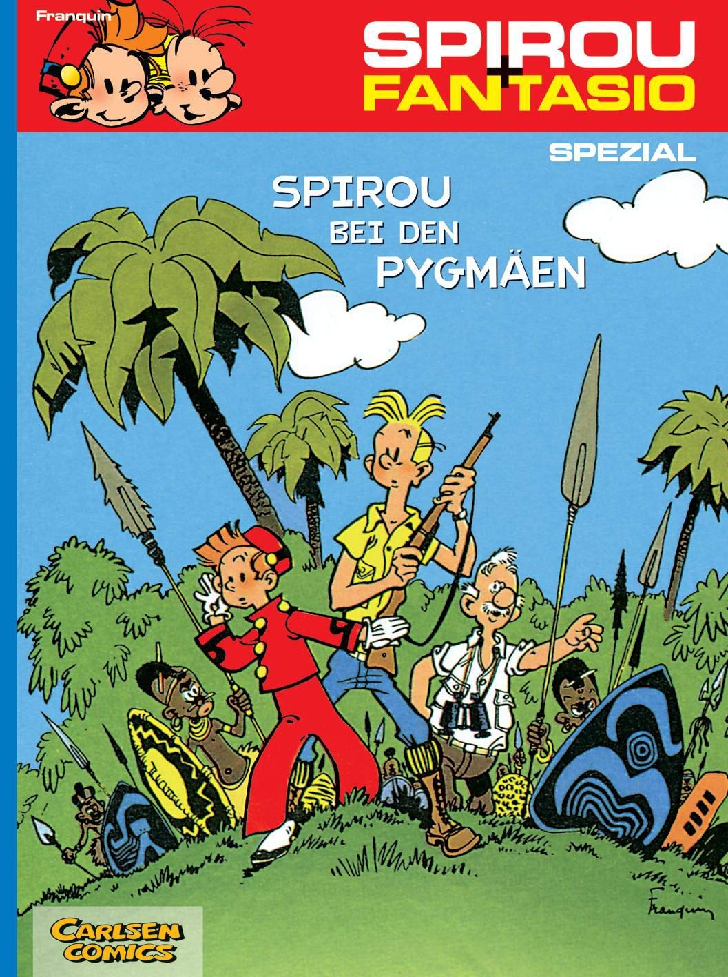 Spirou und Fantasio Spezial 3. Spirou bei den Pygmäen book