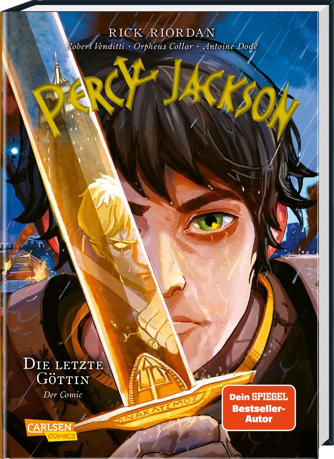 Percy Jackson (Comic) 5: Die letzte Göttin Manga