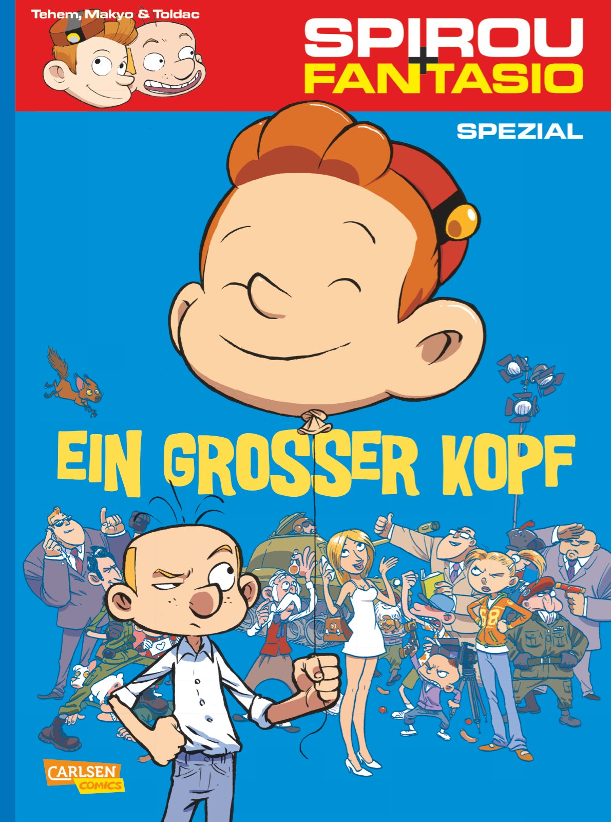 Spirou und Fantasio Spezial 20: Ein großer Kopf (20) Manga