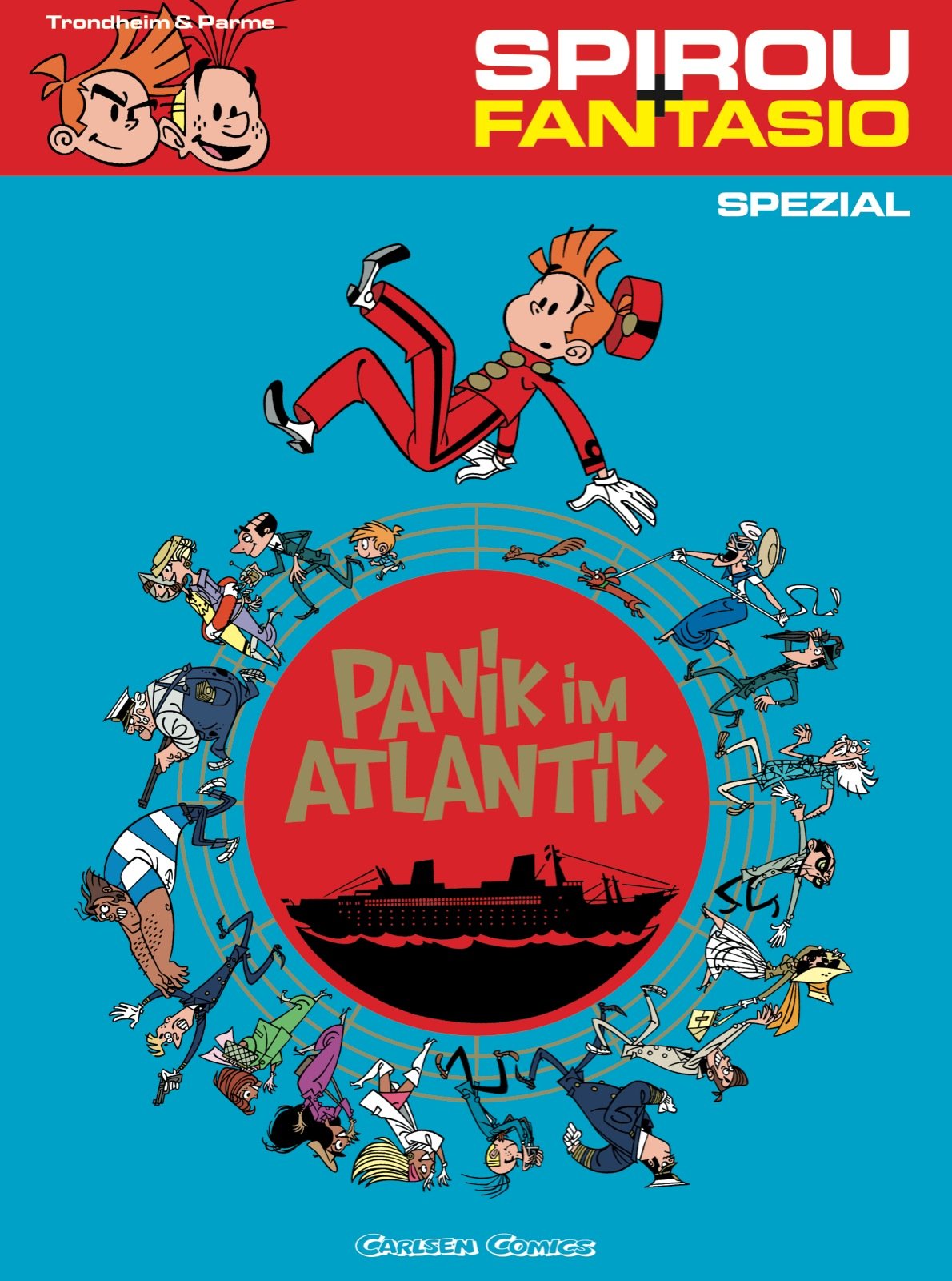 Spirou und Fantasio Spezial 11: Panik im Atlantik (11) Manga