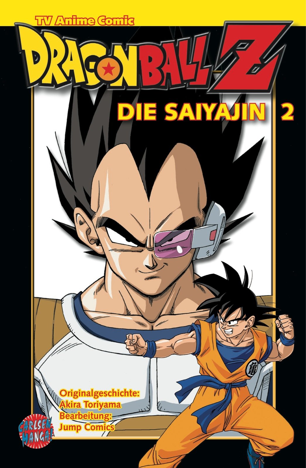 Dragon Ball Z - Die Saiyajin, Band 2: TV Anime Comic Manga