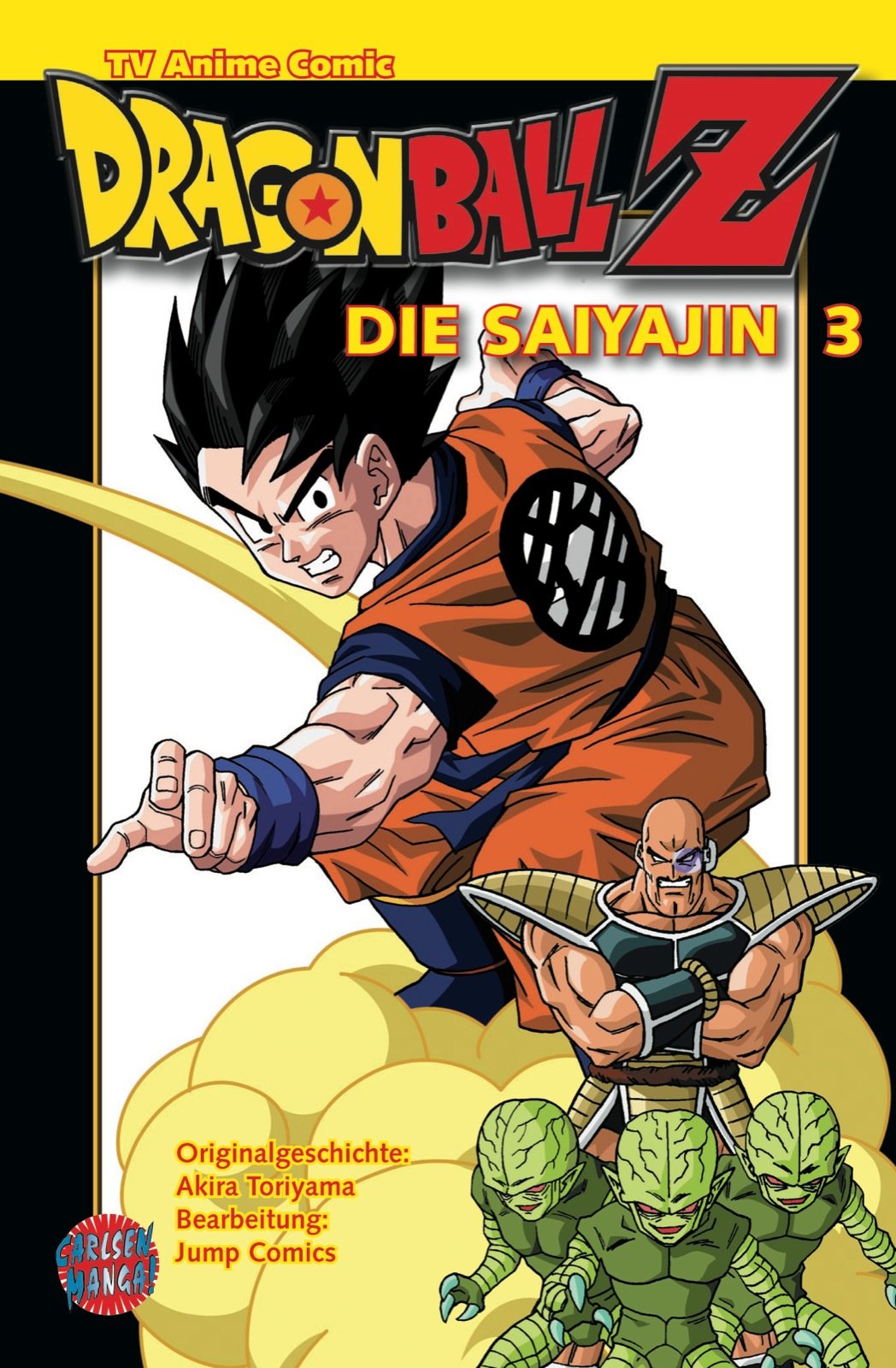 Dragon Ball Z - Die Saiyajin, Band 3: TV- Anime Comic Manga
