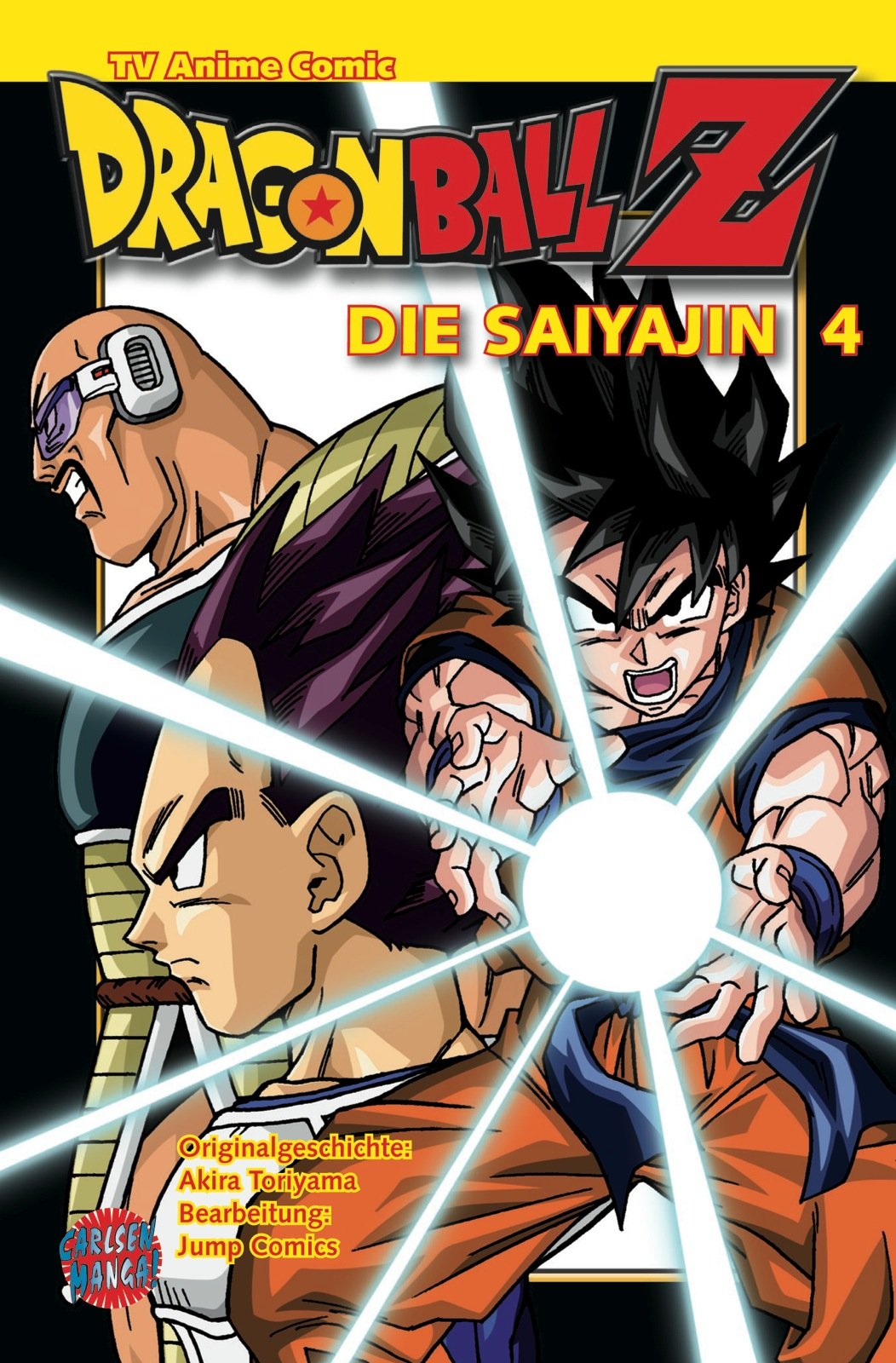 Dragon Ball Z - Die Saiyajin, Band 4: TV- Anime Comic Manga