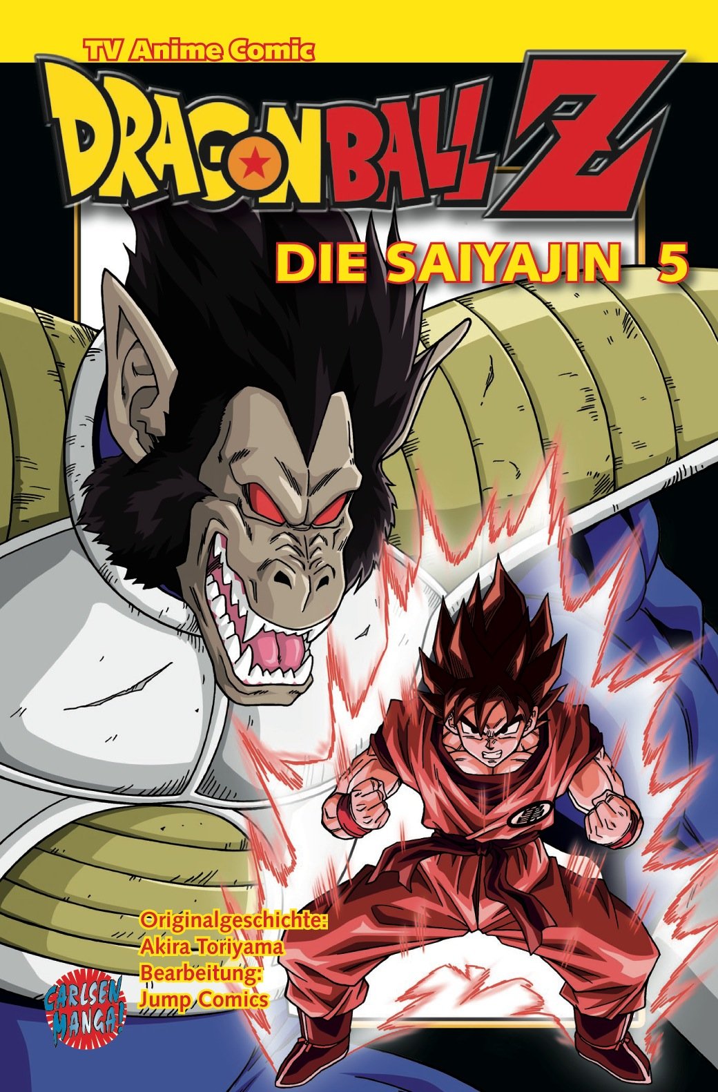 Dragon Ball Z - Die Saiyajin, Band 5: TV Anime Comic Manga