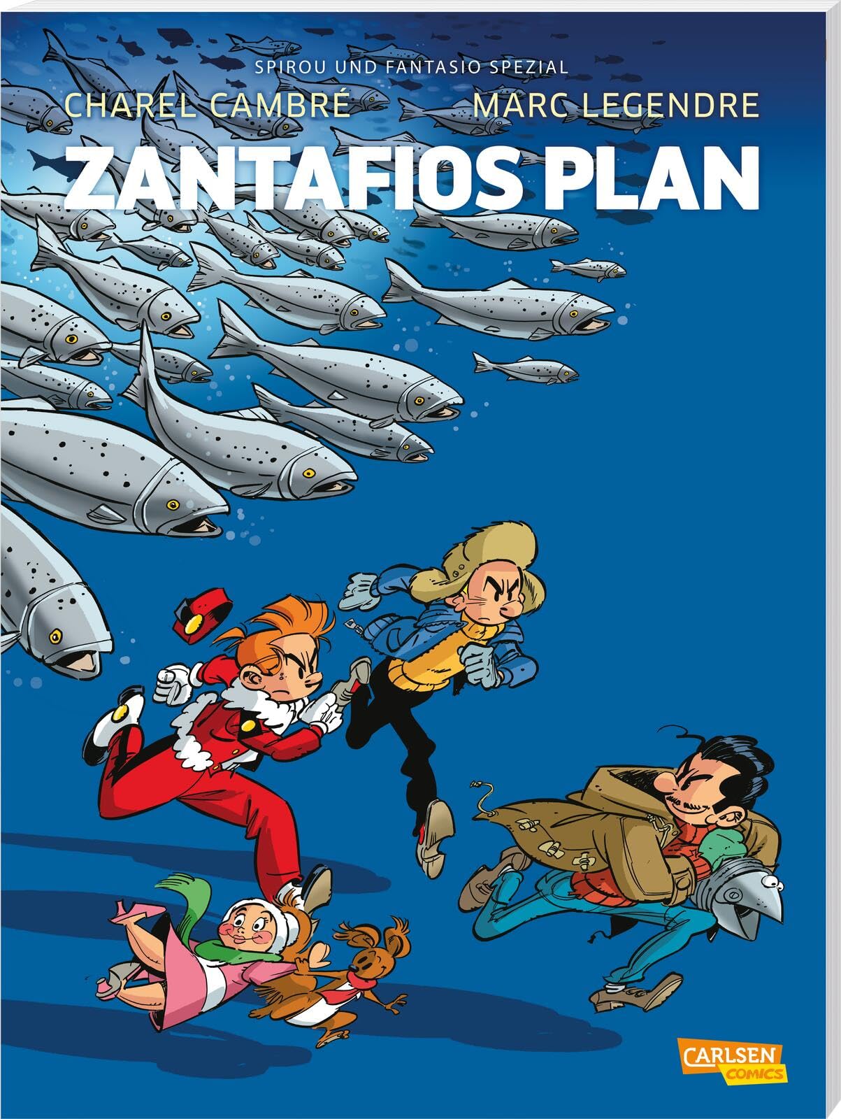Spirou und Fantasio Spezial 37: Zantafios Plan Manga