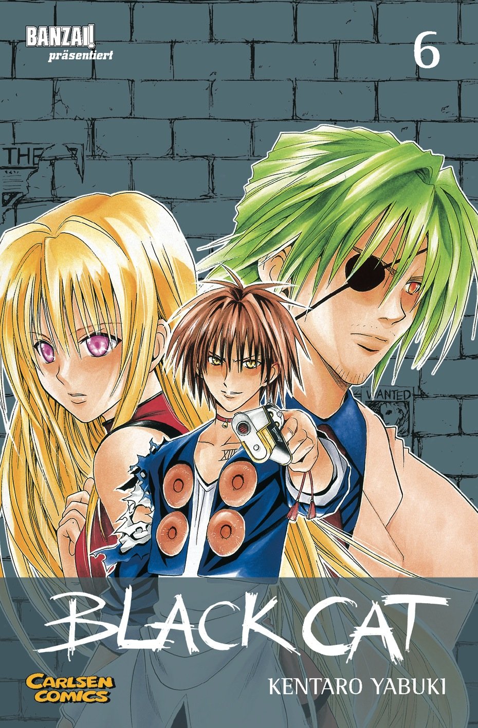 Black Cat, Band 6: Bedeutung des Glücks Manga