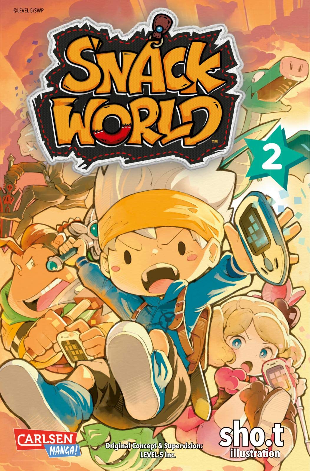 Snack World 2: Fantasy-Mini-Serie für Kids und Gaming-Fans ab 8 Jahren voller schmackhafter Leckereien! (2) Manga