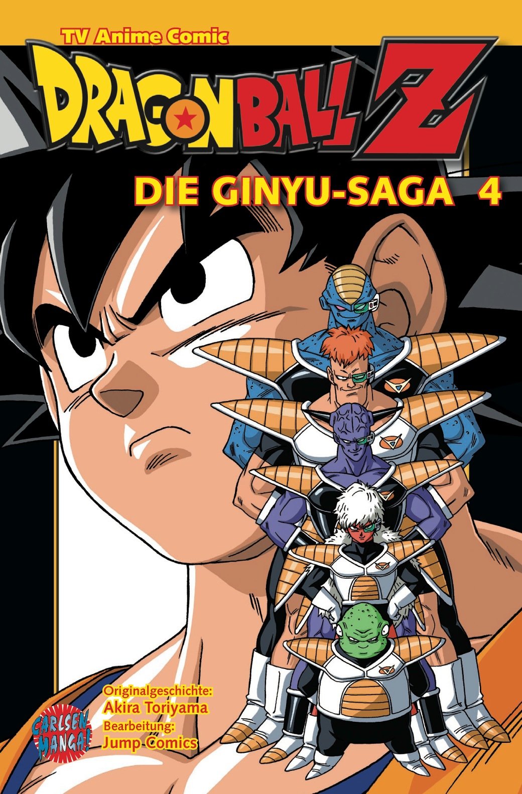 Dragon Ball Z - Die Ginyu-Saga, Band 4: TV- Anime Comic Manga
