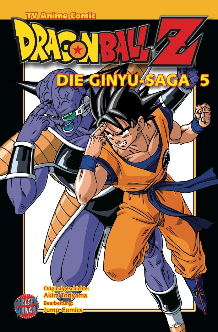Dragon Ball Z - Die Ginyu-Saga, Band 5: TV- Anime Comic Manga