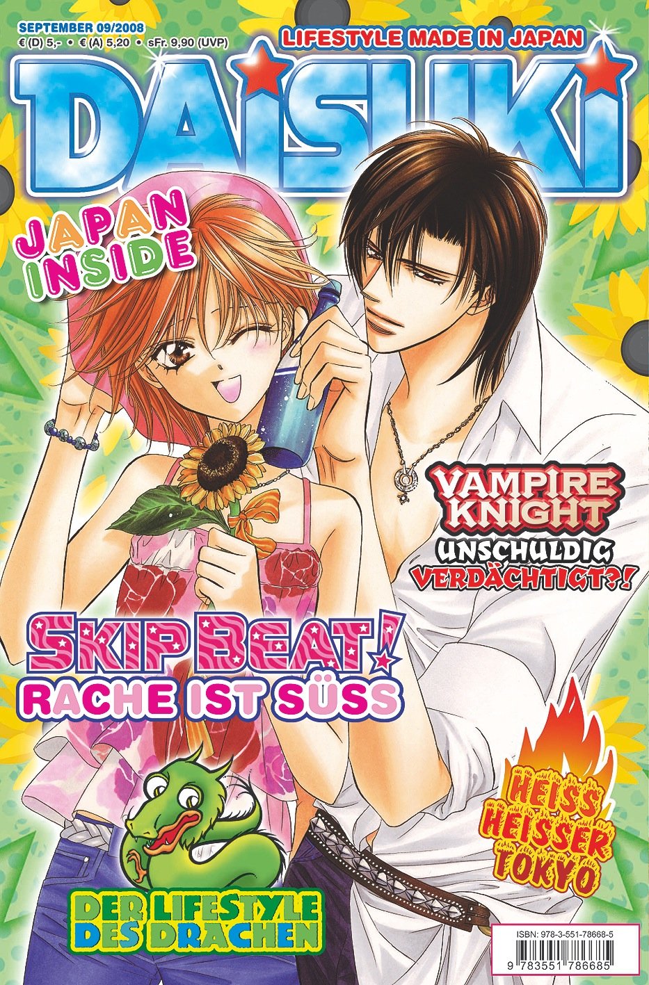 DAISUKI, Band 68: Lifestyle made in Japan: Lifestyle made in Japan. Nr.09/2008 Manga