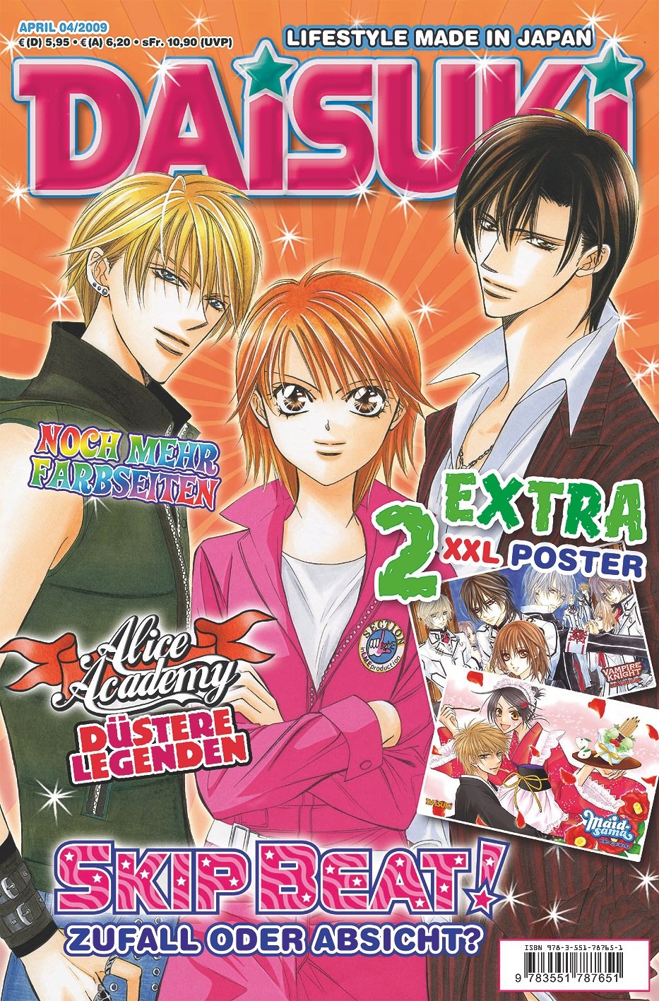 DAISUKI, Band 75: Lifestyle made in Japan: Lifestyle made in Japan. Nr.04/2009 Manga