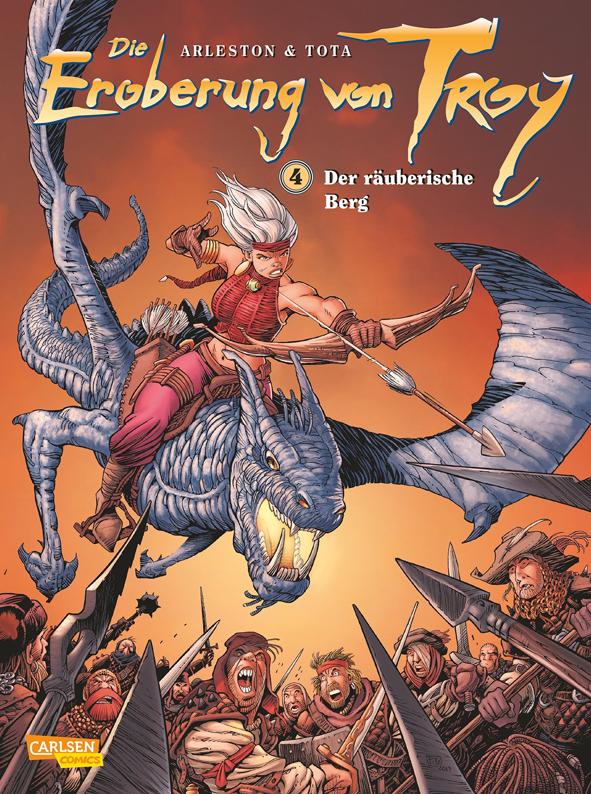 Die Eroberung von Troy 4: Der räuberische Berg Manga