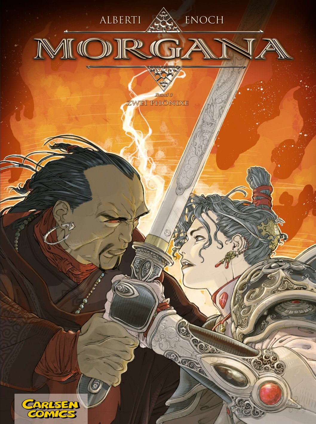 Morgana, Band 3: Zwei Phönixe Manga