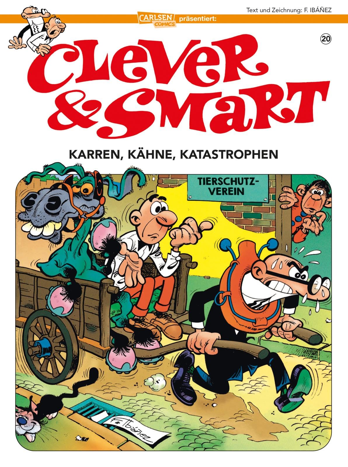 Clever und Smart 20: Karren, Kähne, Katastrophen Manga