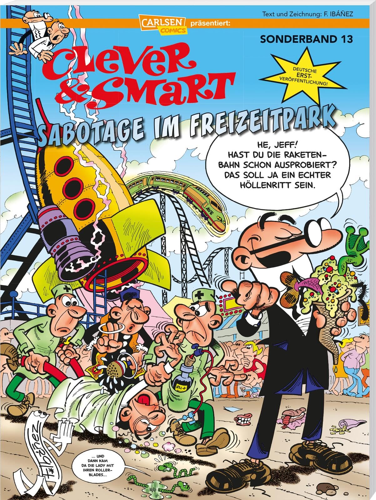 Clever und Smart Sonderband 13: Sabotage im Freizeitpark Manga