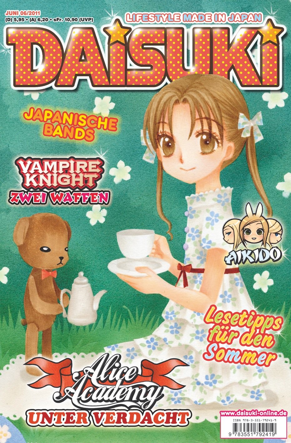 DAISUKI, Band 101: Lifestyle made in Japan: Lifestyle made in Japan. Nr.06/2011 Manga