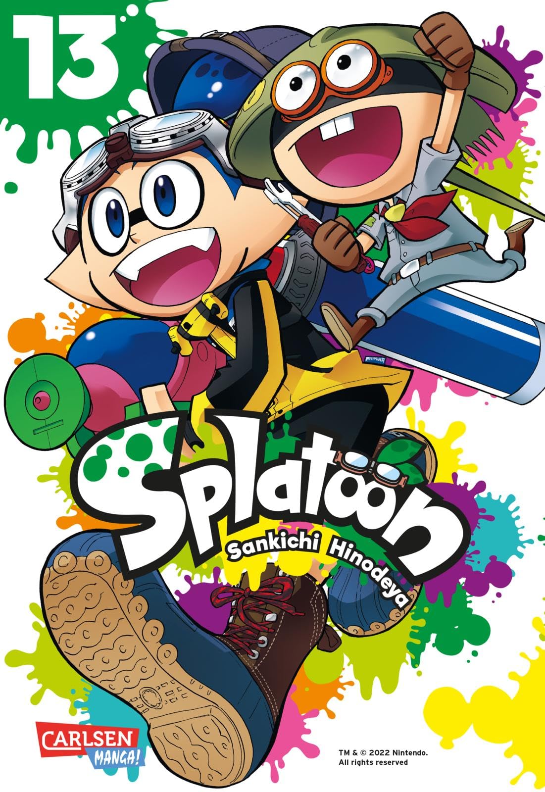Splatoon 13 Manga