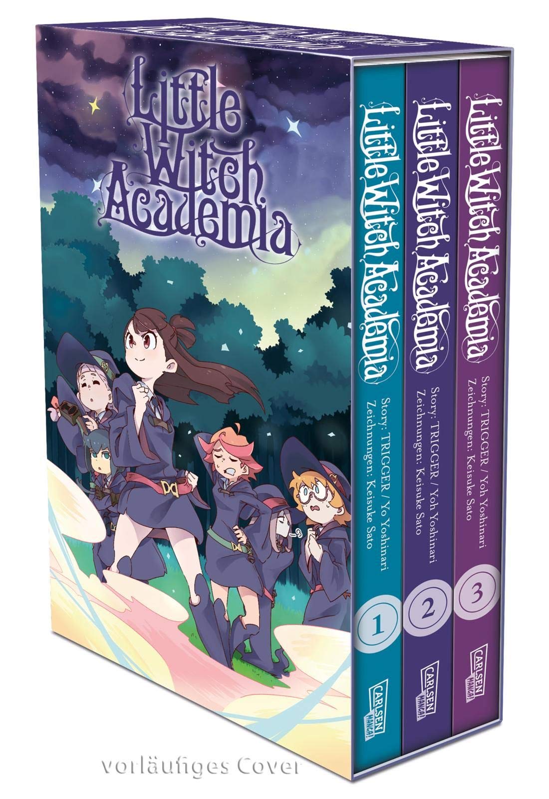 Little Witch Academia, Bände 1-3 im Sammelschuber Manga