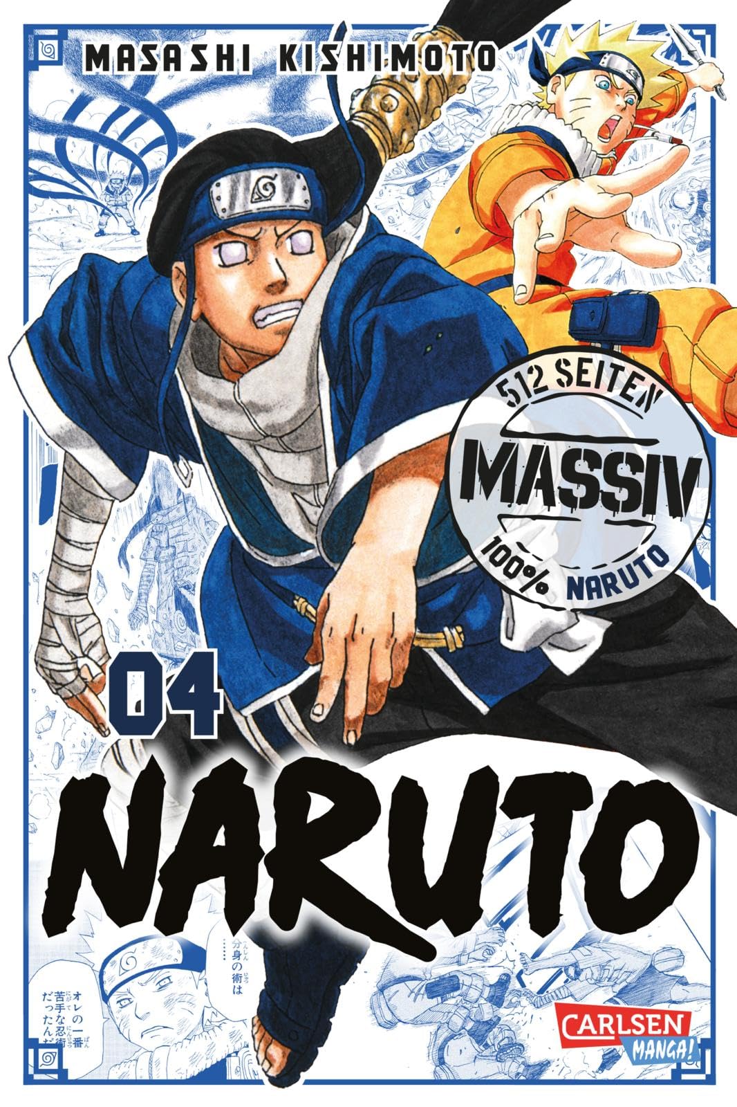 NARUTO Massiv 4 Manga