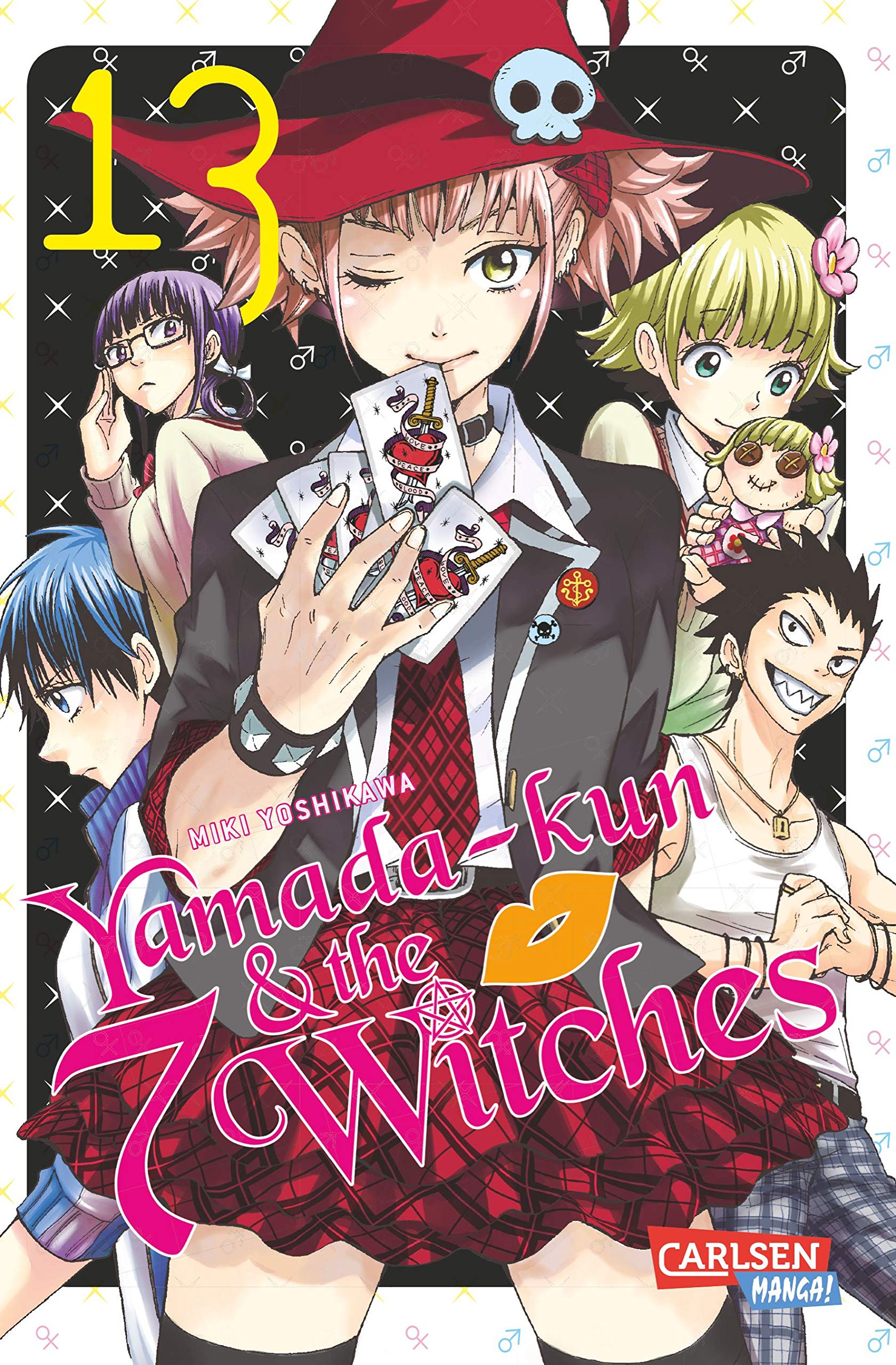 Yamada-kun and the seven Witches 13: Turbulente Comedy-Action voller verhexter Begegnungen (13) Manga