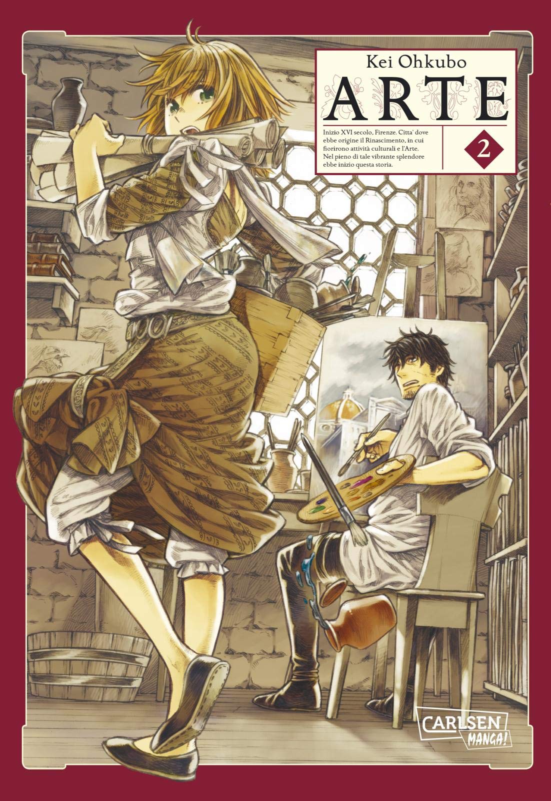 Arte 2: Mitreißende Abenteuer zwischen Kunst und Kultur der Renaissance Manga