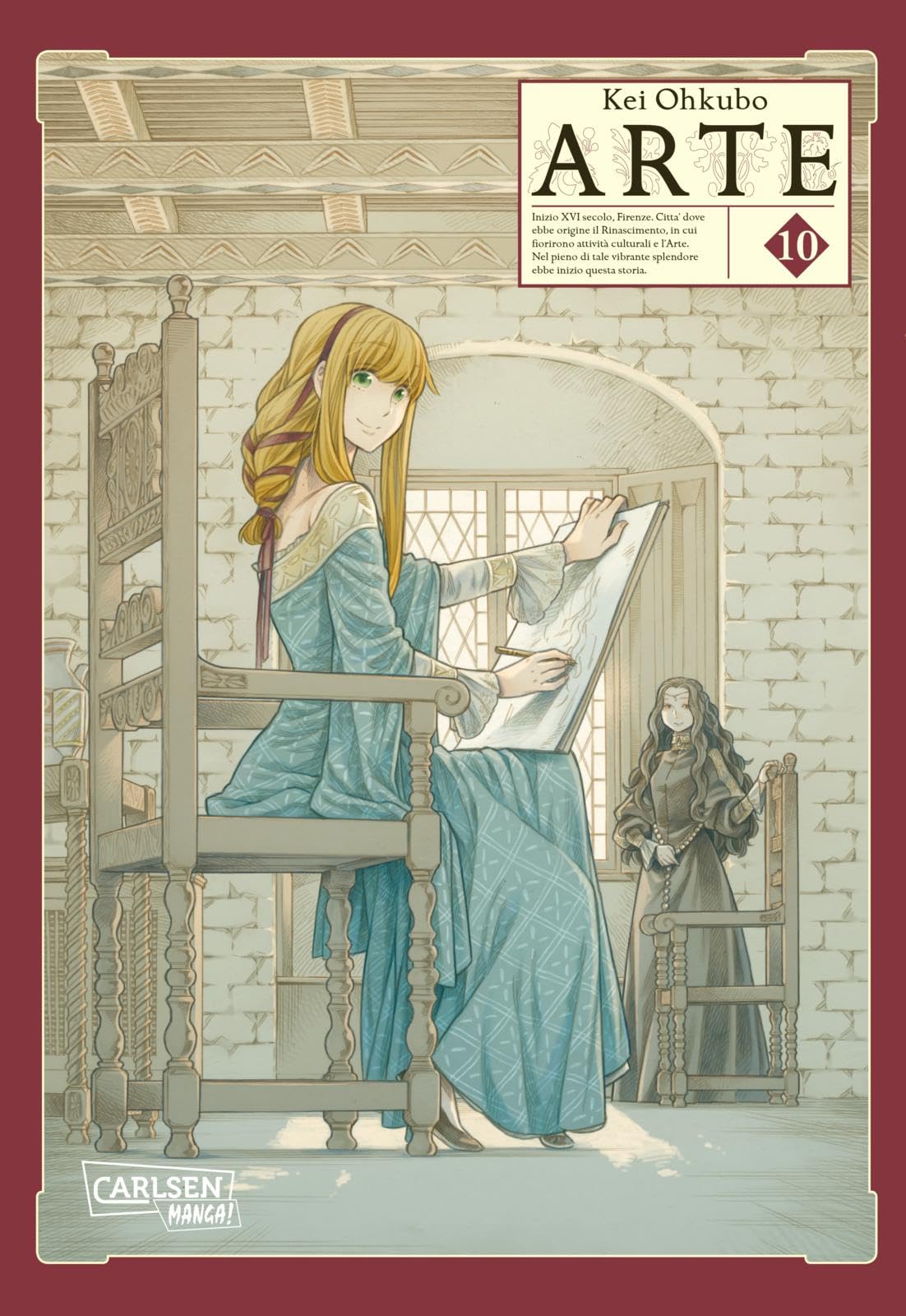 Arte 10: Mitreißende Abenteuer zwischen Kunst und Kultur der Renaissance Manga