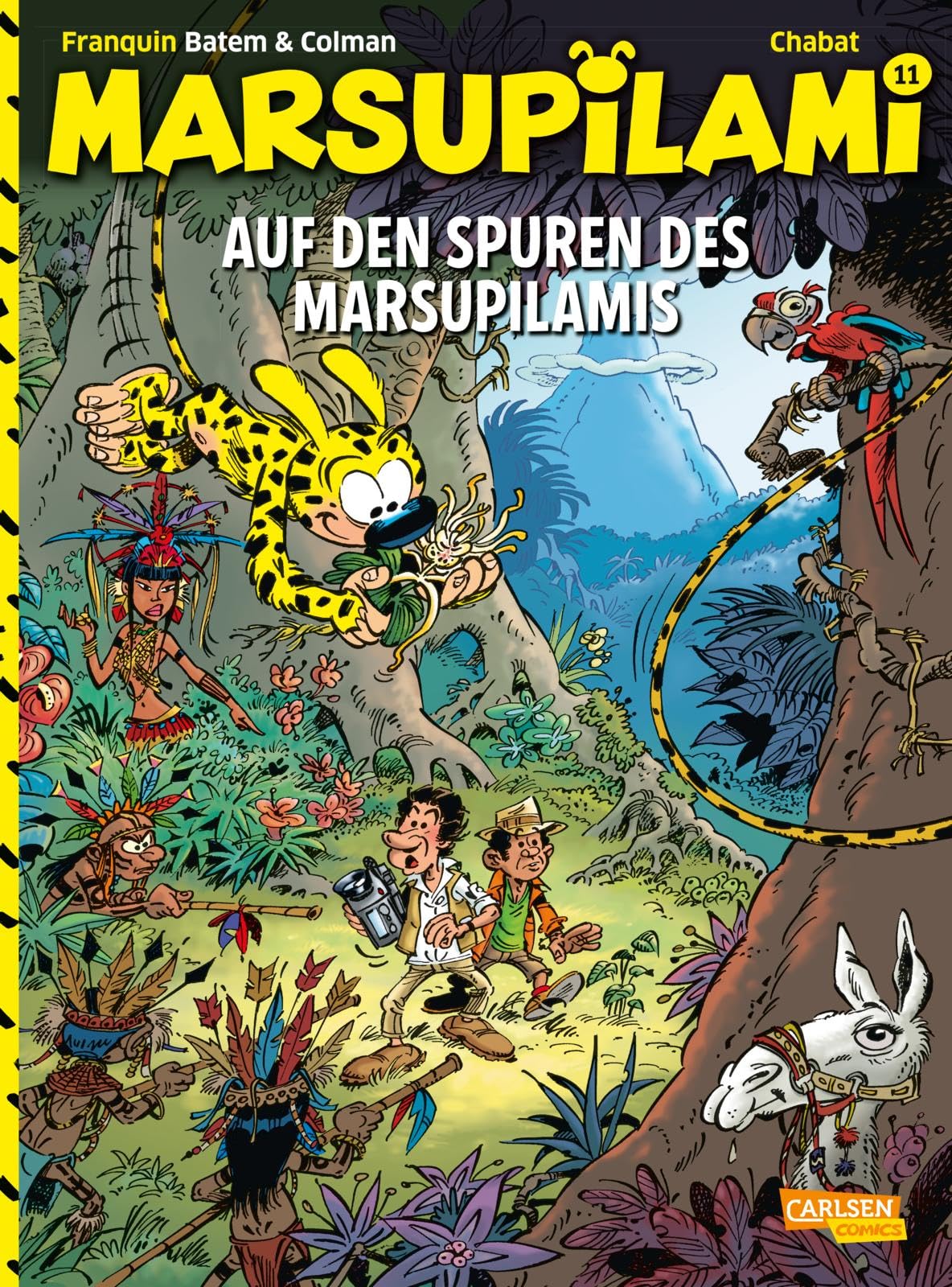 Marsupilami 11: Auf den Spuren des Marsupilamis Manga