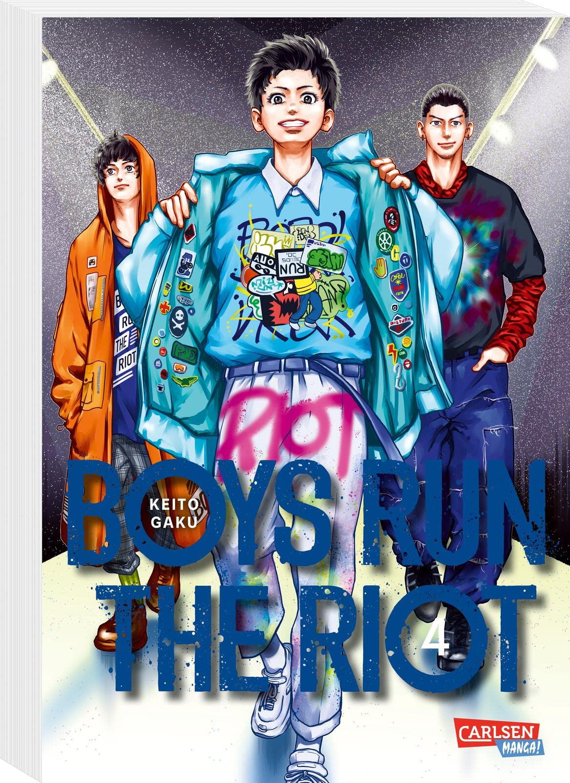 Boys Run the Riot 4 Manga