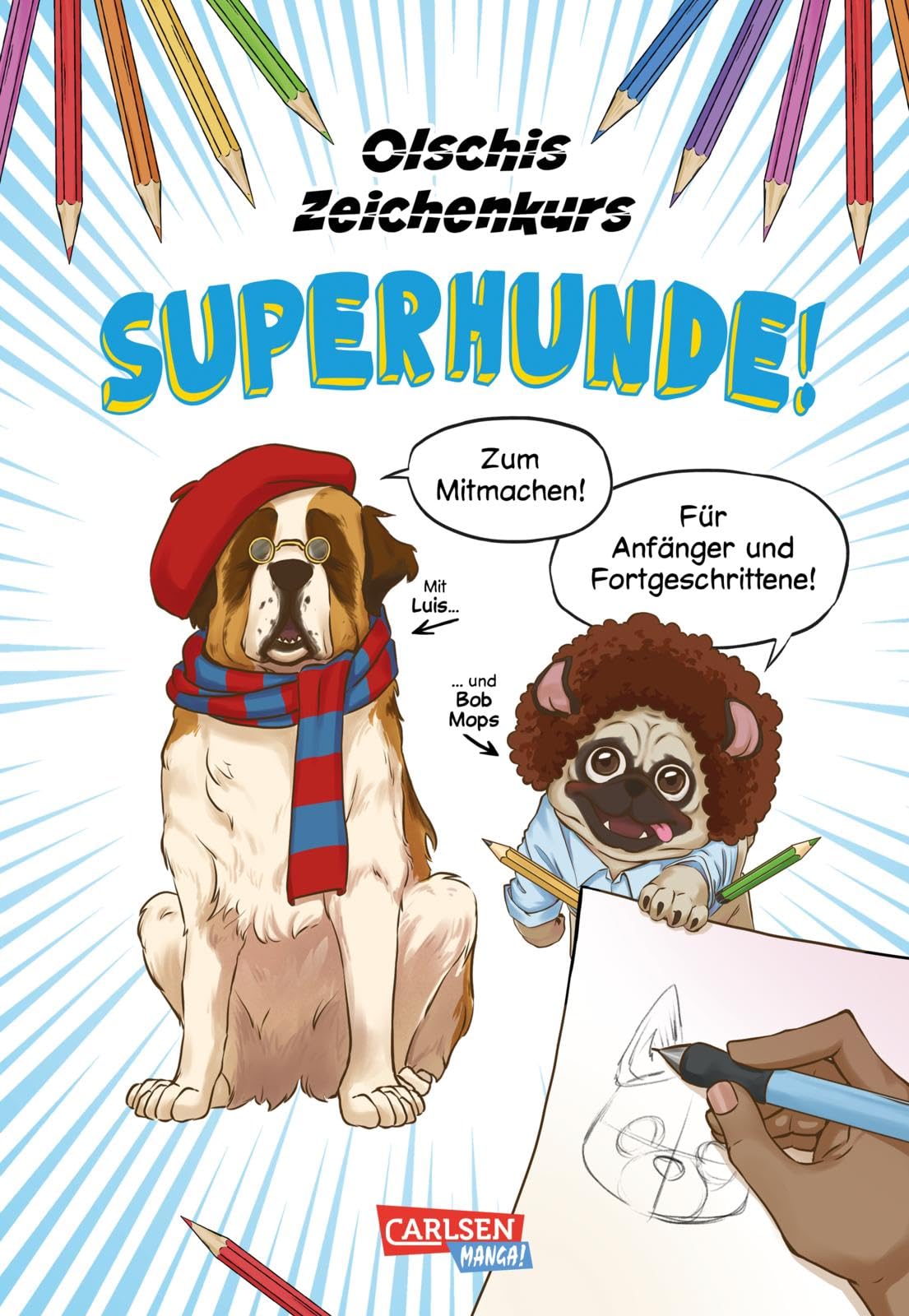 Olschis Zeichenkurs: Superhunde! Manga