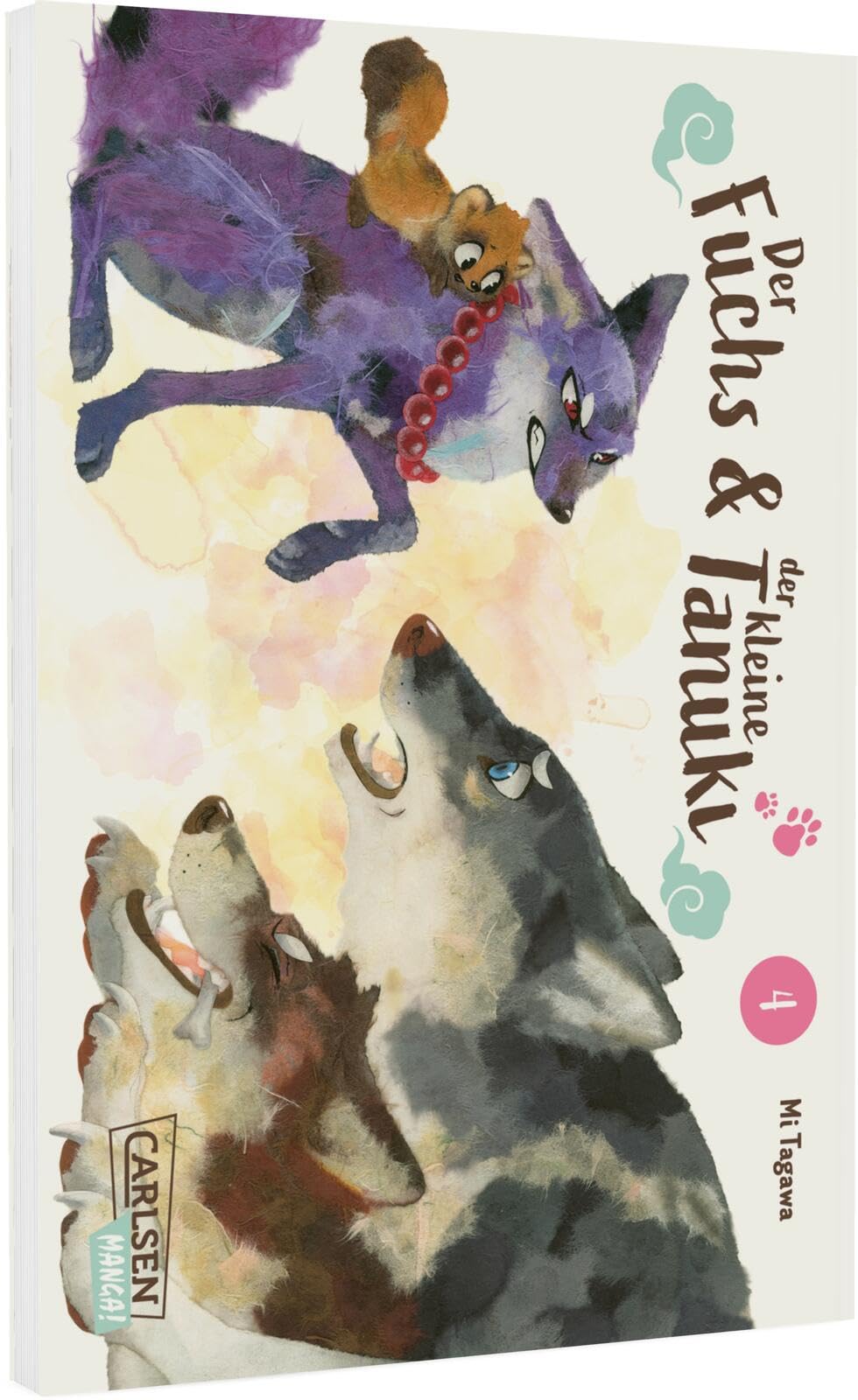 Der Fuchs und der kleine Tanuki 4 Manga
